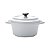 MINI CAÇAROLA DE PORCELANA BLACK LID BRANCA 12,7cm - Imagem 9