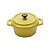 MINI CAÇAROLA DE PORCELANA BLACK LID AMARELA 12,7cm - Imagem 5
