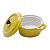 MINI CAÇAROLA DE PORCELANA BLACK LID AMARELA 12,7cm - Imagem 1
