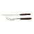 CJ. 2 PCS FACA E GARFO TRINCHANTE DE AÇO INOX - Imagem 2