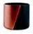 KIT CACHEPOT PRETO E COBRE EM CIMENTO - 3 PCS - Imagem 3
