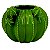 CACHEPOT DE CERAMICA CACTO VERDE - Imagem 1