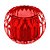 CASTICAL DE VIDRO VERMELHO - Imagem 1