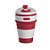 COPO SILICONE RETRATIL 350 ML VERMELHO CO8350 - Imagem 1