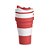 COPO SILICONE PORTÁTIL 500 ML VERMELHO CO8500 - Imagem 1
