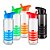GARRAFA PLASTICA 700ML VERMELHA GA3000 - Imagem 4