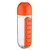 GARRAFA PLASTICA P COMPRIMIDO 700ML LARANJA GA4100 - Imagem 1