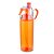 GARRAFA PLASTICA SPRAY 600ML LARANJA GA4200 - Imagem 1