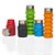 GARRAFA DE SILICONE RETRATIL 500ML LARANJA GA5700 - Imagem 7