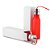GARRAFA PLASTICA 600ML VERMELHO GA6025 - Imagem 5