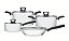 JG.PANELAS ACO INOX 4PC.BRAV.BAQ.PT - Imagem 1