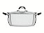 CACAROLA RASA ACO INOX 30CM SOLAR S - Imagem 1
