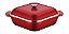 CACAROLA QUADRAD ALUM 28CM LYON VER - Imagem 1