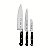 JOGO FACAS INOX 3PC CENTURY PRE - Imagem 1