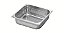 CUBA ACO INOX PERFURADA 2/3 S/ALCA - Imagem 1