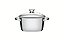 CACAROLA FUNDA ACO INOX ALLEGRA - Imagem 1