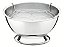 BALDE ACO INOX P/GARRAFAS C/ GRELHA - Imagem 1