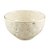 CJ DE BOLWS DE CERAMICA BRANCO COM TEXTURA 270 GRAMAS  3PCS - Imagem 1