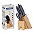 JOGO FACAS INOX 6PC PLENUS CIN - Imagem 1