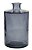 GARRAFA DE VIDRO DECORATIVA  600ML 16CM AZUL - Imagem 1