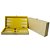 JOGO GAMAO MADEIRA DELUXE AMARELO 30 X 17,5 X 5 CM - Imagem 1