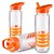 GARRAFA PLASTICA 700ML LARANJA GA3000 - Imagem 4