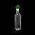 GARRAFA AZEITE VIDRO TRANSPARENTE C/TAMPA PLÁSTICO VER 270ml - Imagem 3