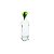 GARRAFA P/AZEITE DE VIDRO TRANSPARENTE E VERDE 500ml - Imagem 2