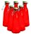 CJ. DE GARRAFAS DE VIDRO - 6 PCS - Imagem 1