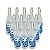 CJ. DE GARRAFAS DE VIDRO - 12 PCS - Imagem 1