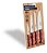 JOGO FACAS INOX 4PC POLYWOOD VER - Imagem 1