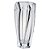 VASO MACAO EM CRISTAL ECOLOGICO L13,9XP15,1XA30CM - Imagem 1