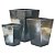 CJ DE VASOS VIETNAMITA GRAFITE - 03 PCS - Imagem 1