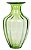 VASO GAVOA EM VIDRO 33.5CM VERDE ESMERALDA - Imagem 1