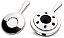 FOGAREIRO ACO INOX P/FONDUE - Imagem 1