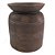 VASO DE CIMENTO MARROM 24,5CM X 24,5CM X 28CM - Imagem 1