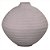 VASO DE CERÂMICA CINZA 22CM X 22CM X 20CM - Imagem 1