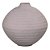 VASO DE CERÂMICA CINZA 31CM X 31CM X 28CM - Imagem 1