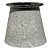 VASO DE CERAMICA ESTILO CIMENTO COM PRATA 19CM X 19CM X 17,5 - Imagem 1