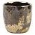 VASO DE CERAMICA OURO VELHO 14CM X 14CM X 13,5CM - Imagem 1