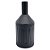VASO DE METAL PRETO 15CM X 15CM X 36CM - Imagem 1