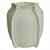 VASO DE RESINA OFF WHITE COM DETALHES DE PRESPONTO 15,5CM X - Imagem 1