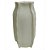 VASO DE RESINA OFF WHITE COM DETALHES DE PRESPONTO 13CM X 13 - Imagem 1