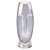 VASO DE VIDRO EM FORMATO DE ROSTO 9CM X 9CM X 24CM - Imagem 1