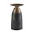 VASO DE CERAMICA PRETO E DOURADO - Imagem 1