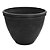VASO DE FIBER CLAY PRETO - Imagem 1