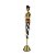 FIGURA DE RESINA- AFRICANA DETALHE DOURADO- 44 CM - Imagem 1