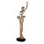FIGURA DECORATIVA RESINA BAILARINA ROSÉ GOLD 9x8x30cm - Imagem 4