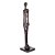FIGURA DECORATIVA METAL SILHUETA BRONZE 9x39cm - Imagem 2