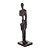FIGURA DECORATIVA METAL SILHUETA BRONZE 9x35cm - Imagem 2